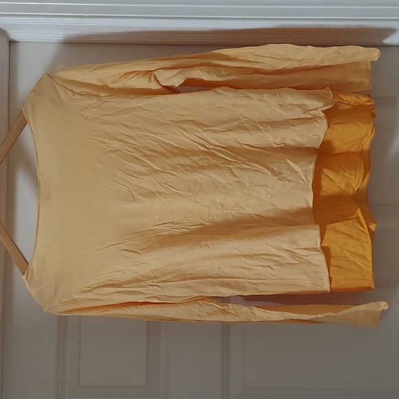 Banana Republic double orange women's long sleeve top. Size XL. - Picture 2 of 3